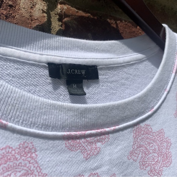 • [J. Crew] Terry Crewneck Pullover • - Picture 4 of 10